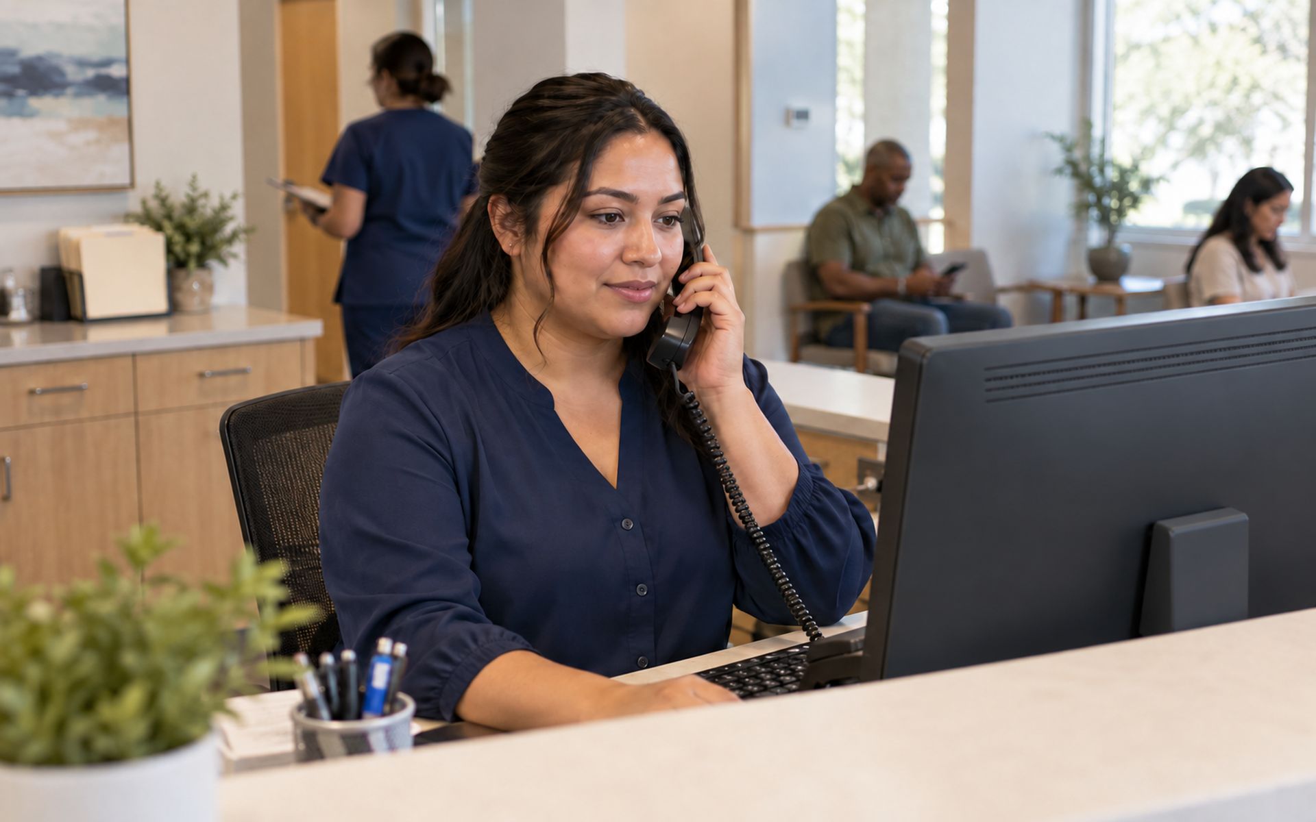Scheduling at the front desk